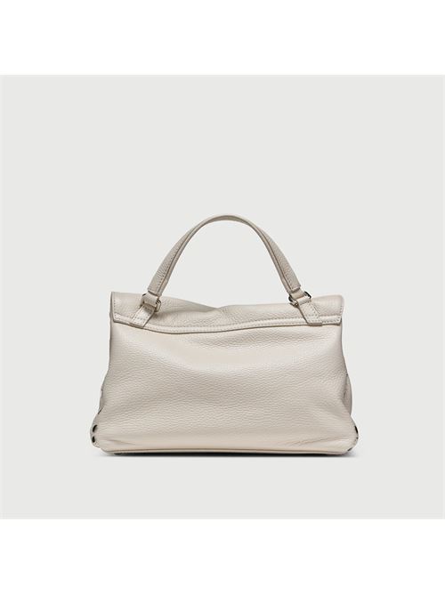 BORSA POSTINA® SMALL IN PELLE MARTELLATA BIANCA ZANELLATO | 068010-0040000SZ1190