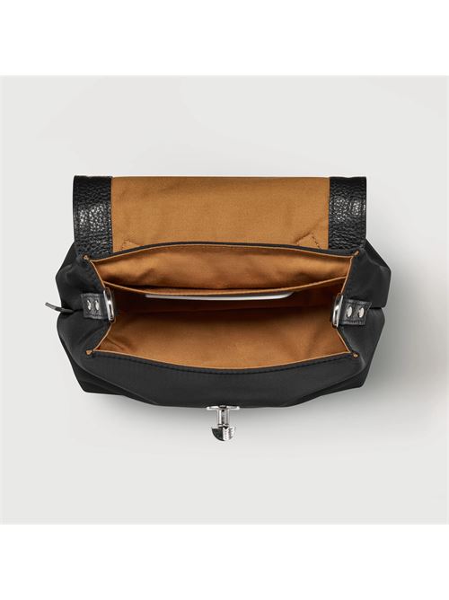 BORSA POSTINA® BABY IN TESSUTO NYLON BLACK NERO ZANELLATO | 068010-2000000BABYZ0001
