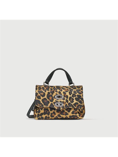 BORSA POSTINA® BABY IN TESSUTO NYLON BLACK ZOO ZANELLATO | 068010-2010000BABYZ0005