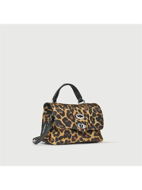 BORSA POSTINA® BABY IN TESSUTO NYLON BLACK ZOO ZANELLATO | 068010-2010000BABYZ0005