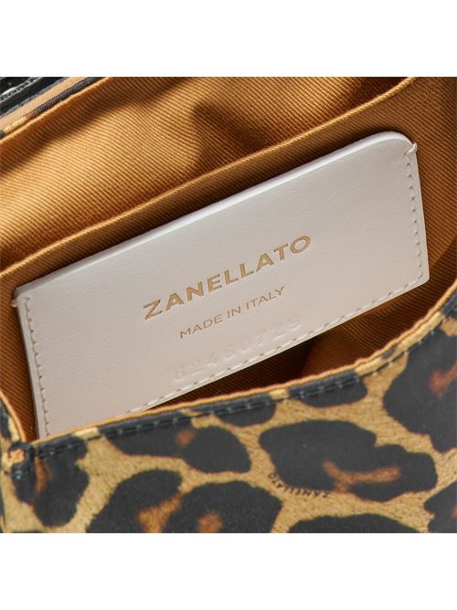 BORSA POSTINA® BABY IN TESSUTO NYLON BLACK ZOO ZANELLATO | 068010-2010000BABYZ0005