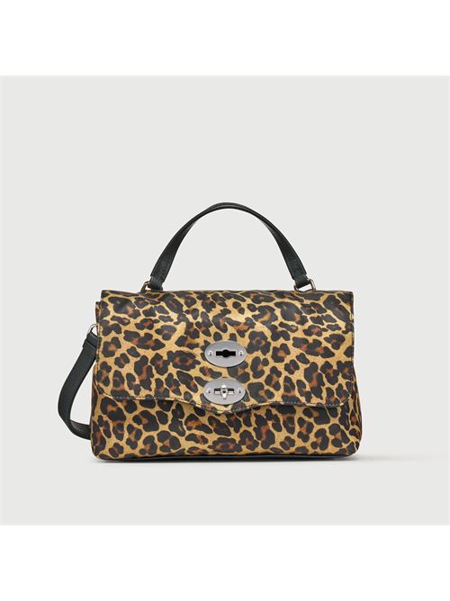 BORSA POSTINA® SMALL IN TESSUTO NYLON BLACK ZOO ZANELLATO | 068010-2010000SZ0005