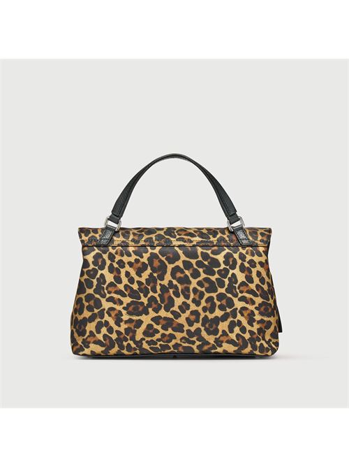 BORSA POSTINA® SMALL IN TESSUTO NYLON BLACK ZOO ZANELLATO | 068010-2010000SZ0005