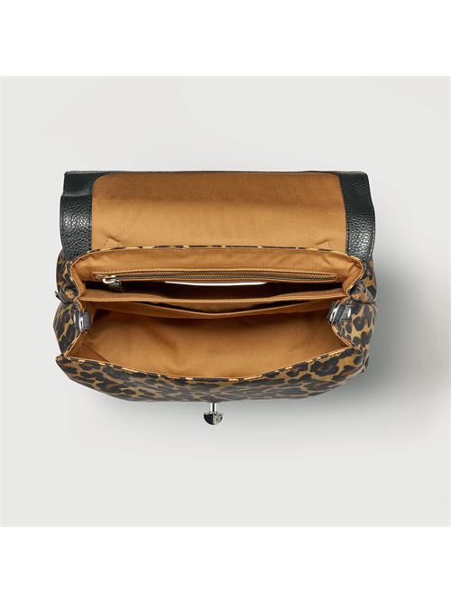 BORSA POSTINA® SMALL IN TESSUTO NYLON BLACK ZOO ZANELLATO | 068010-2010000SZ0005