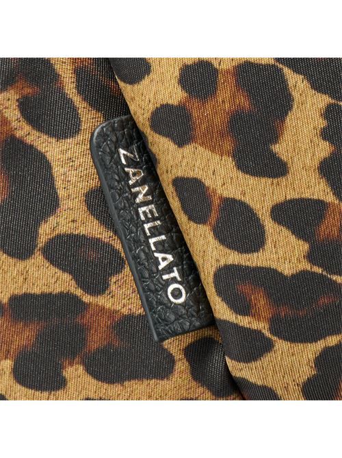 BORSA POSTINA® SMALL IN TESSUTO NYLON BLACK ZOO ZANELLATO | 068010-2010000SZ0005