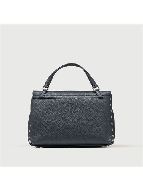 BORSA POSTINA® SMALL IN PELLE MARTELLATA BLUE SARDINIA ZANELLATO | 068090-1120000SZ0585