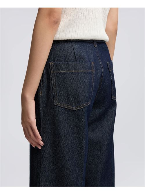 PANTALONE WIDE LEG IN DENIM - DENIM ASPESI | 0160G37101998