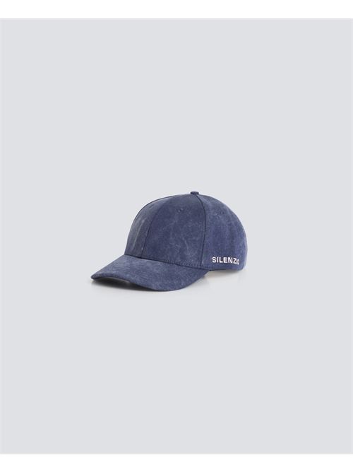 CAPPELLO IN COTONE CON SCRITTA SILENZIO - NAVY ASPESI | 2C01B03201098