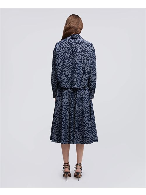 CAMICIA IN CHAMBRAY DI COTONE GIAPPONESE STAMPATO - ANIMALIER ASPESI | 5405D08970998