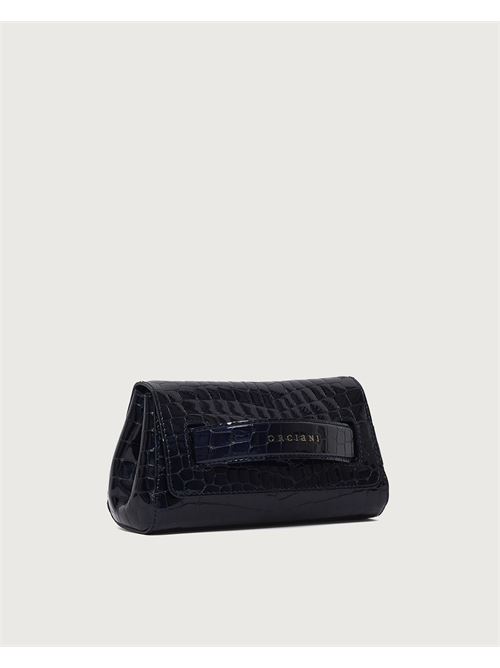 Clutch Gossip Cocco Glow in pelle stampa cocco ORCIANI | B02169CGWNAV