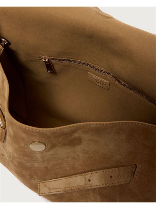 Borsa Venus Peach Fringe Midi a spalla in suede ORCIANI | B02212PFGBIS