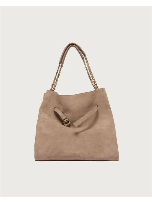 Borsa Venus Hobo Peach a spalla in suede ORCIANI | B02216PEASAB