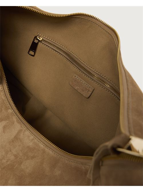 Borsa Isola Peach Fringe Large a spalla in suede ORCIANI | B02226PFGBIS