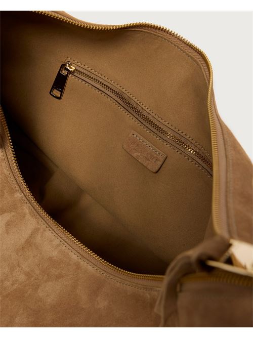 Borsa Isola Peach Fringe Large a spalla in suede ORCIANI | B02226PFGCOA