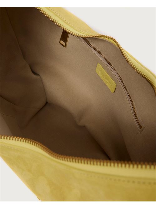 Borsa Isola Peach Fringe Small a spalla in suede ORCIANI | B02227PFGCED