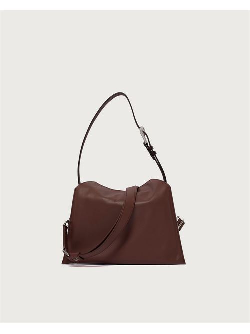 Borsa Trinity Jungle Small a spalla in nappa e cuoio ORCIANI | B02230SPDCOA