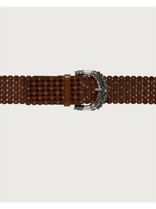 Cintura The Safari Stain in cuoio 6 cm ORCIANI | D10500SINBRU