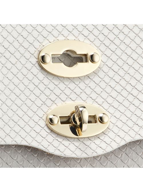 BORSA POSTINA® BABY IN PELLE CASSATA AMORETTO BIANCO ZANELLATO | 068000-2200000BABYZ1196