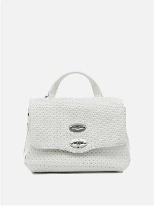 BORSA POSTINA® BABY IN PELLE VENISSA HOME SPECIAL WHITE CIMA ZANELLATO | 068010-2190000BABYZ1170