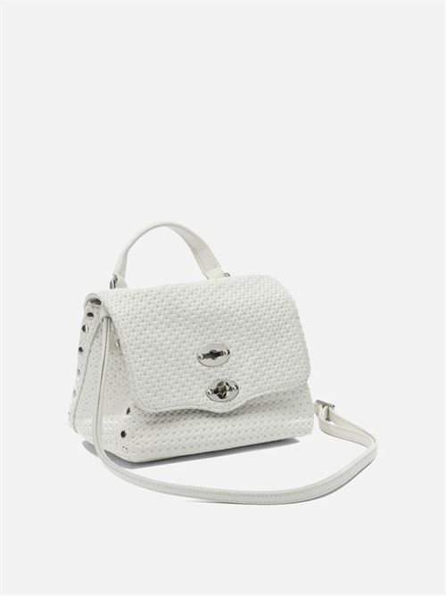 BORSA POSTINA® BABY IN PELLE VENISSA HOME SPECIAL WHITE CIMA ZANELLATO | 068010-2190000BABYZ1170
