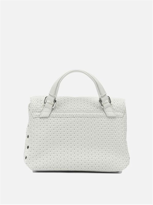 BORSA POSTINA® BABY IN PELLE VENISSA HOME SPECIAL WHITE CIMA ZANELLATO | 068010-2190000BABYZ1170