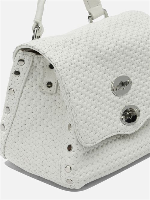 BORSA POSTINA® BABY IN PELLE VENISSA HOME SPECIAL WHITE CIMA ZANELLATO | 068010-2190000BABYZ1170