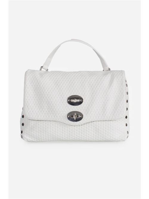 BORSA POSTINA® PICCOLA SMALL IN PELLE VENISSA HOME SPECIAL WHITE CIMA ZANELLATO | 068010-2190000SZ1170