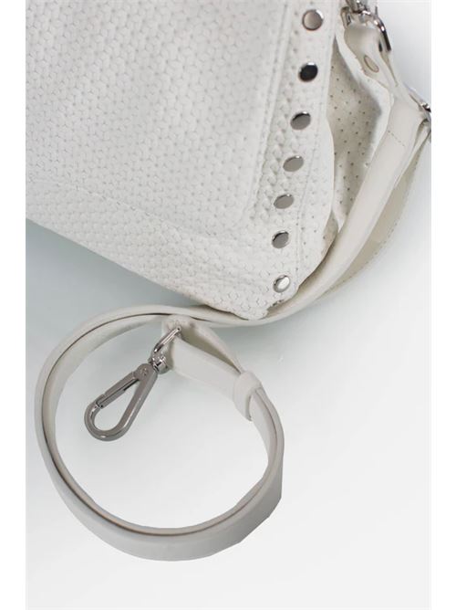BORSA POSTINA® PICCOLA SMALL IN PELLE VENISSA HOME SPECIAL WHITE CIMA ZANELLATO | 068010-2190000SZ1170